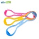 Body Maxx Total Body Finess Stretch Body Toning and Stretching Travel Exercise tube 8 type resistance band exercise tube yoga pull up equipment Yoga Fitness For Men and Women - Multi-coloured 